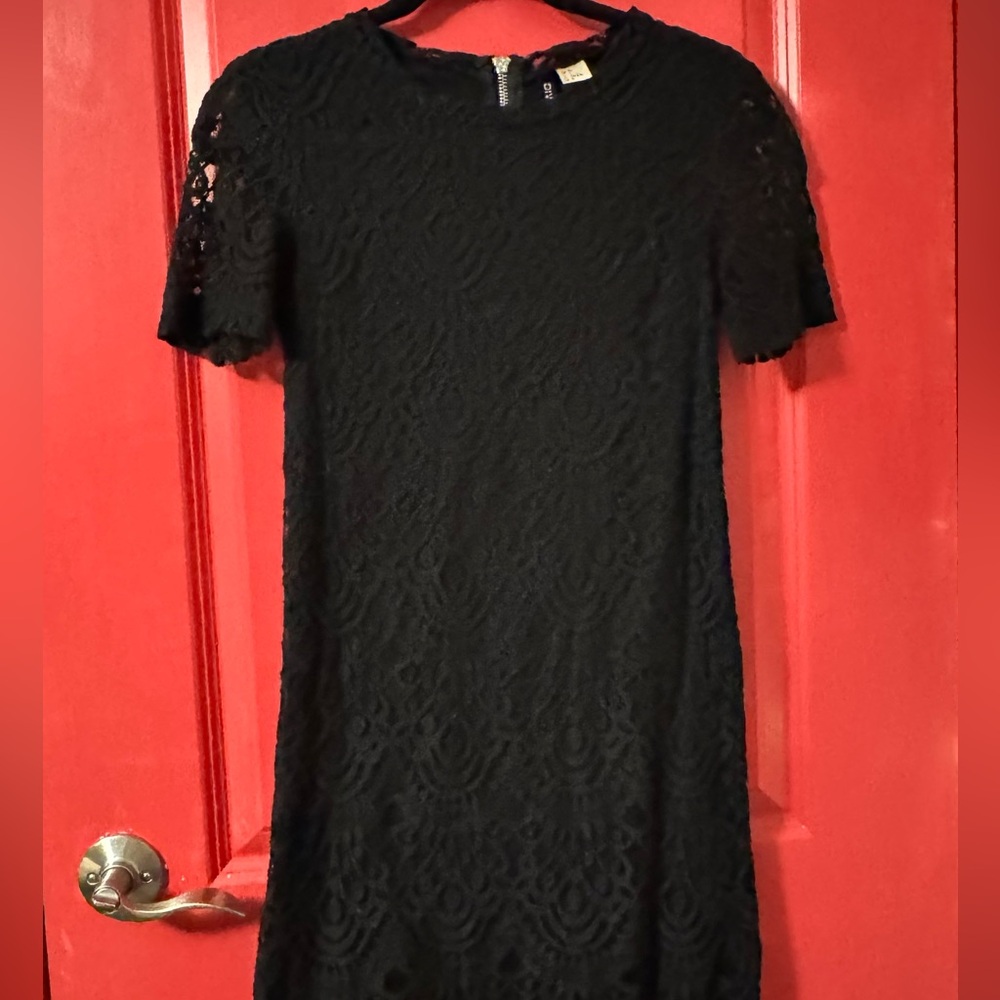 H&M Elegant Black Lace Dress